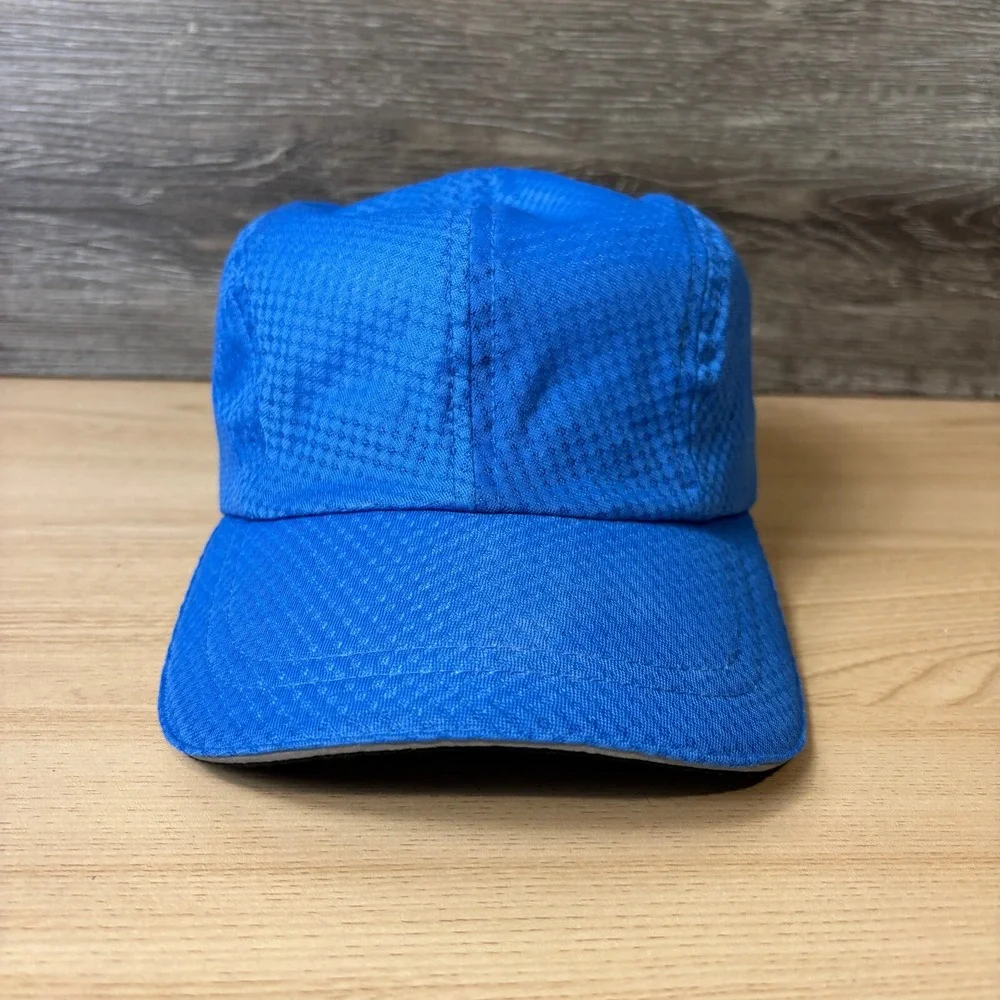 Trail‎ Heads Hat Cap Strap Back Womens Blue Running Lightweight Mesh